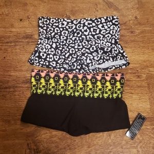 NWT.. Yoga Short Shorts (2) Bundle Size XS